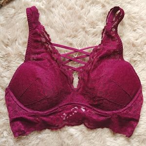 NEW PINK Push Up Bra Size S